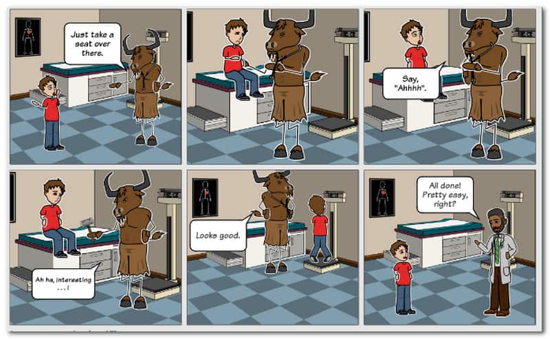 Storyboard Quello
