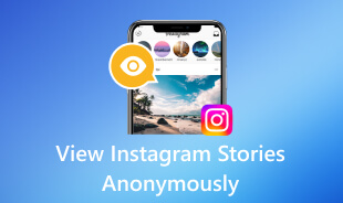 Afficher les histoires Instagram de manière anonyme