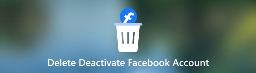 Ta bort Inaktivera Facebook-konto