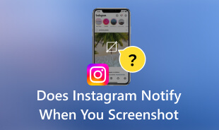 Instagram notifică când faceți o captură de ecran