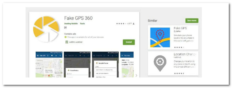 GPS 360 falso