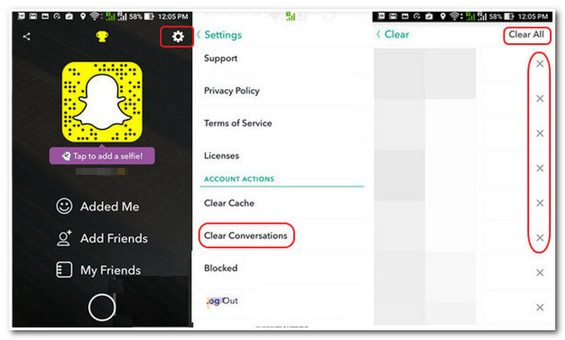 Slik sletter du Snapchat-historien permanent