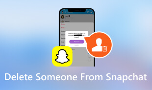 Como excluir alguém do Snapchat