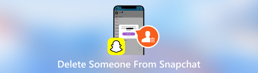 Hur man tar bort någon från Snapchat