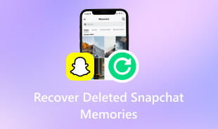 Hur man återställer raderade Snapchat-minnen
