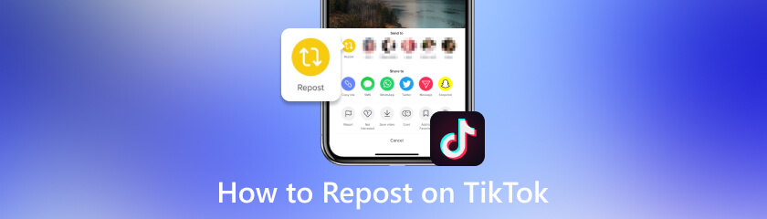 Jak repostovat na TikTok