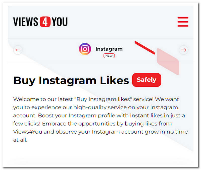 Instagram Comprar curtidas, visualizações4You