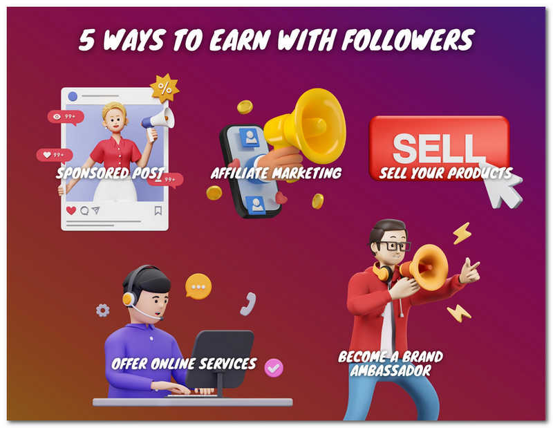 Instagram Earn with Followers