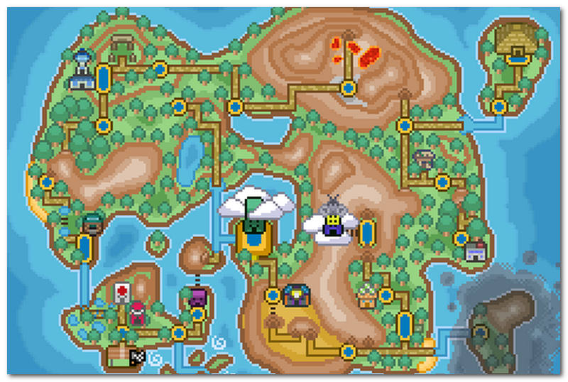 Lokalizacje Pokemonów z Powstania Pokemonów