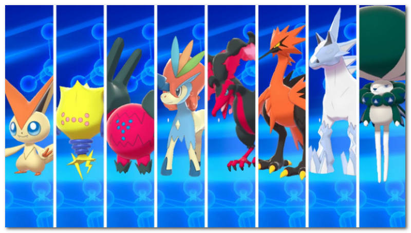 Pokemon Shield Legendary Locations
