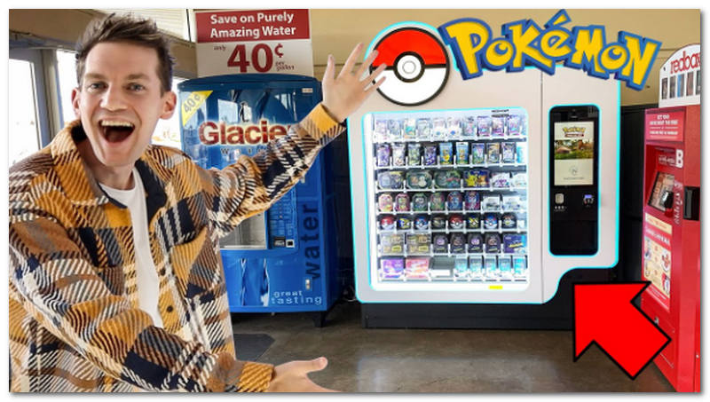 Locaties van Pokemon-automaten