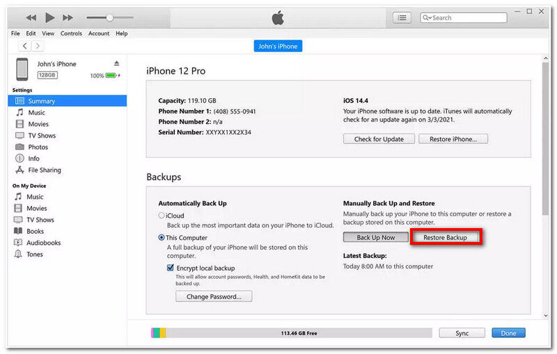 Recuperați Amintirile Snapchat șterse din Backup iTunes