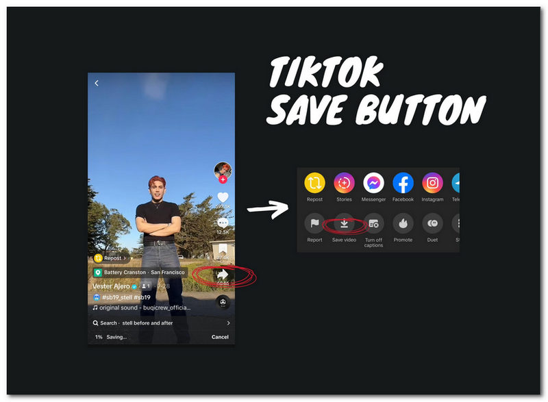 TikTok Gebruik traditioneel sparen