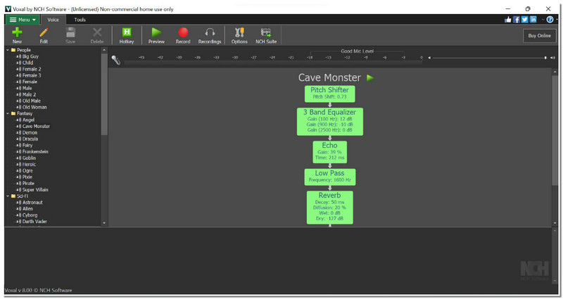 Voxal Voice Changer