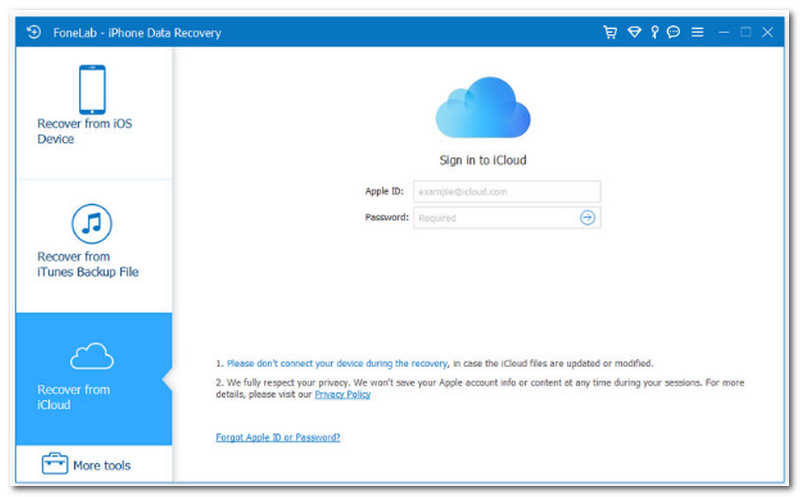 Aiseesoft iPhone iCloud Data Recovery