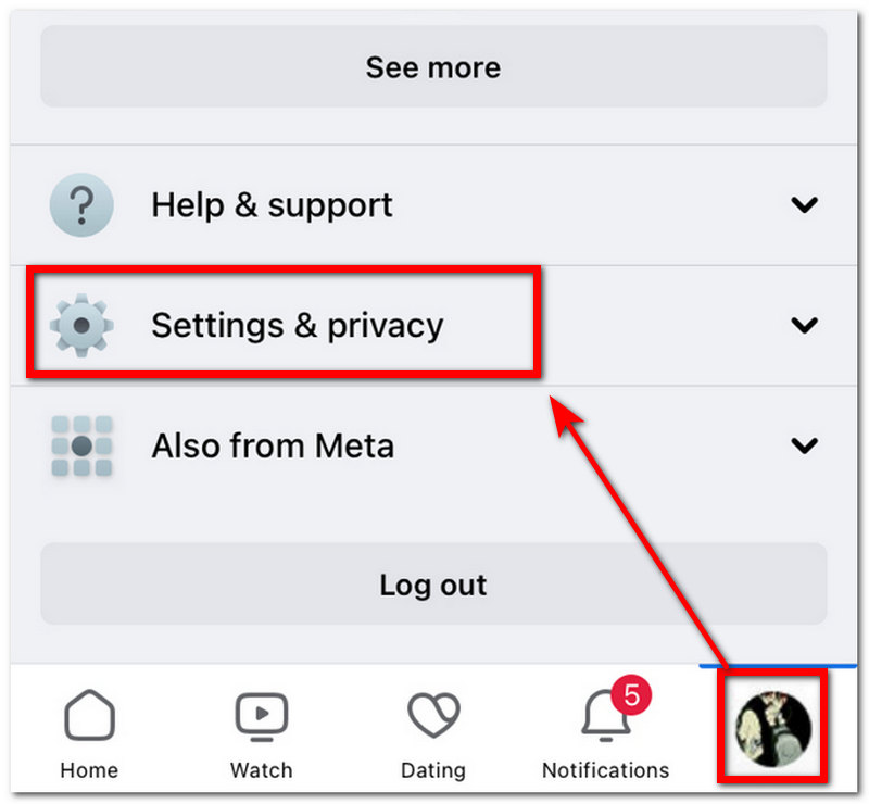 Tetapan Mudah Alih dan Privasi Facebook