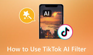 Como usar o filtro TikTok AI