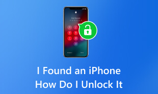 I Found an iPhone How Do I Unlock it