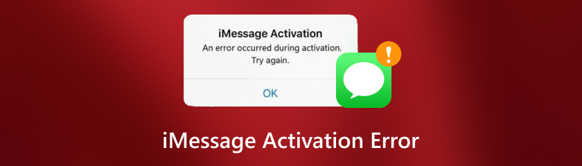 Chyba aktivace iMessage