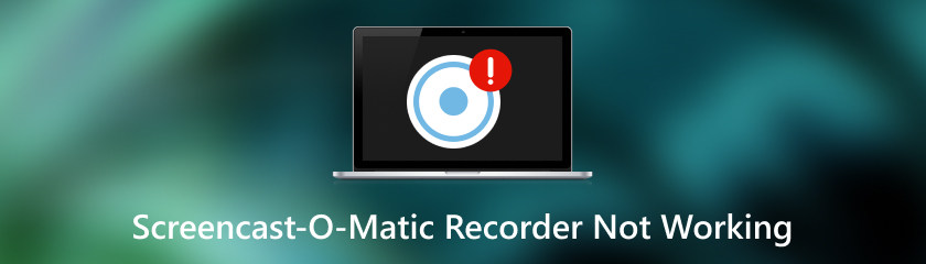 Screencast-O-Matic Recorder Not Working