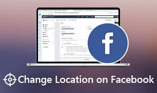 Alterar localização no Facebook