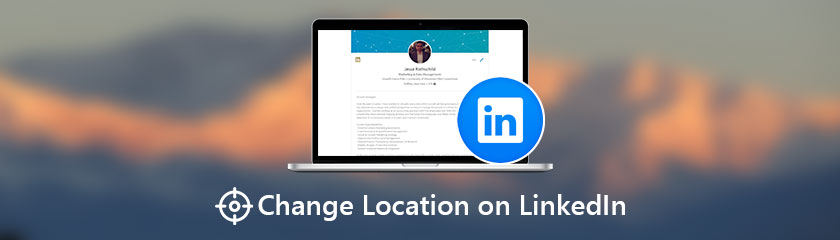 Change Location on LinkedIn