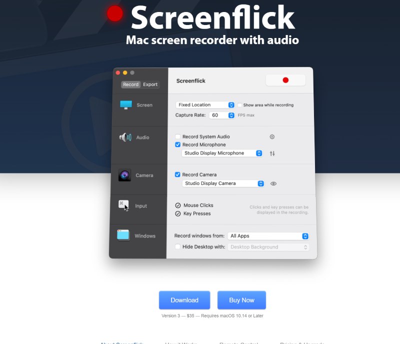 Screenflick Screen Recording