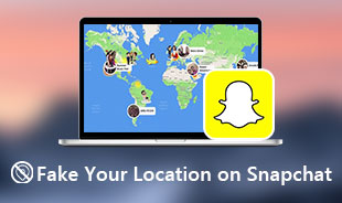 Falsifique sua localização no Snapchat