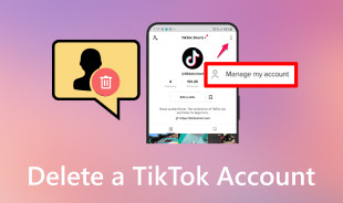 Cum să ștergi un cont Tiktok