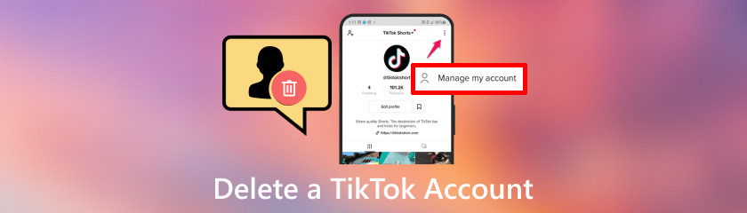 Como excluir uma conta TikTok