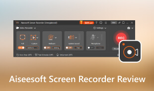 مراجعة برنامج Aiseesoft Screen Recorder S