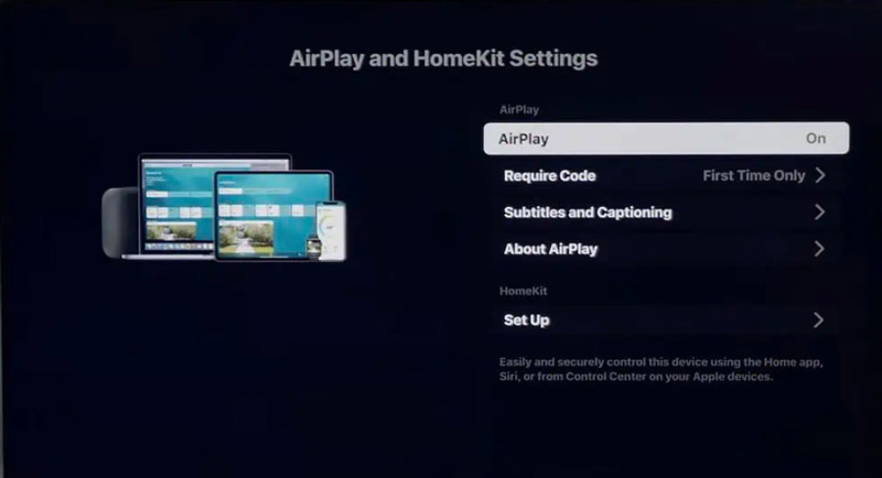 Spojite iPhone Airplay na Sony TV