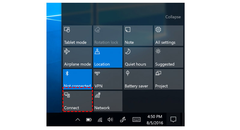 Connecter un appareil à proximité sous Windows