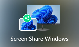 Képernyőmegosztás Windows rendszeren