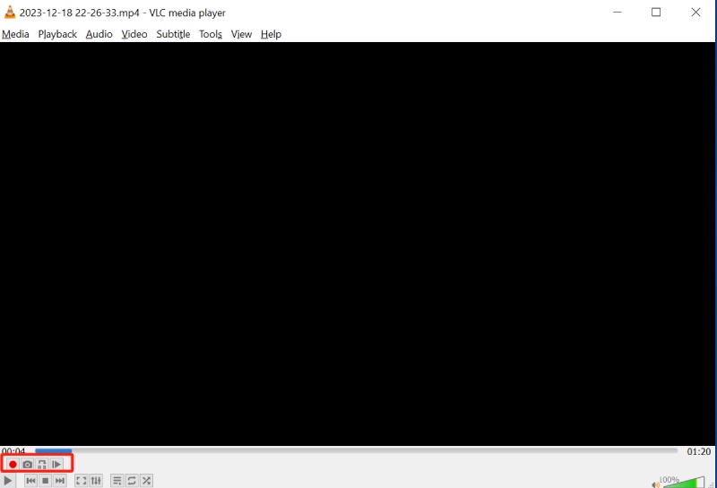 VLC-grensesnitt