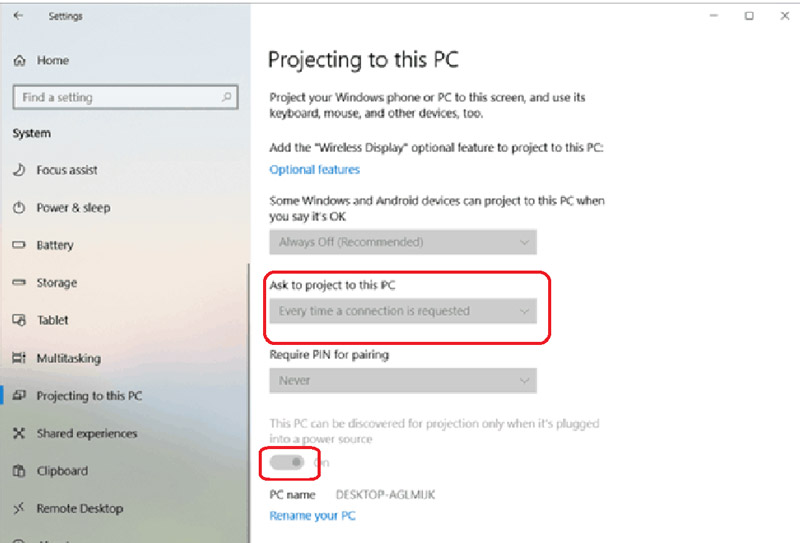 Windows 10 11 tükör funkció
