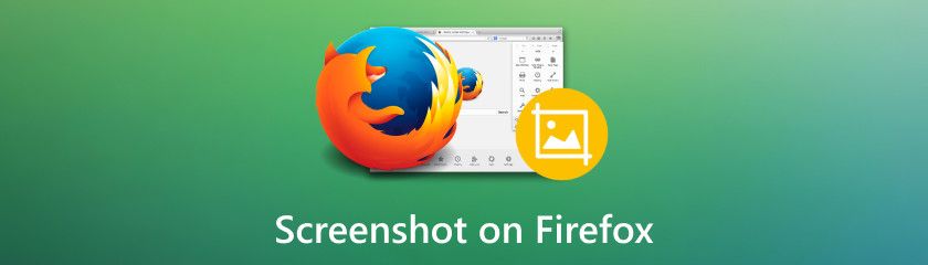 Kuvakaappaus Firefoxissa
