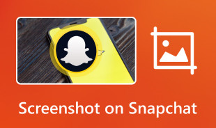 Screenshot on Snapchat