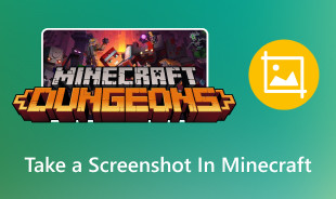 Ta et skjermbilde i Minecraft