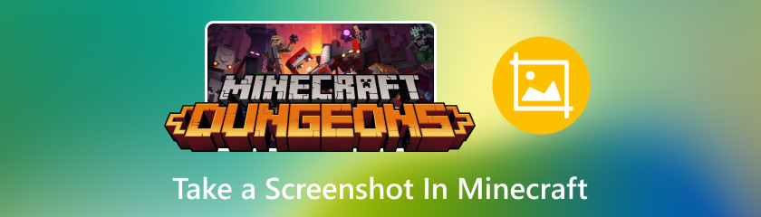 Ota kuvakaappauksia Minecraftista